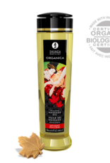 Shunga Organica Massage Oil - Maple Delight - 8 fl oz / 240 ml