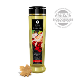 Shunga Organica Massage Oil - Maple Delight - 8 fl oz / 240 ml