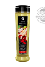 Shunga Organica Massage Oil - Maple Delight - 8 fl oz / 240 ml