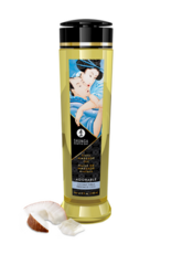 Shunga Erotic Massage Oil - Coconut Thrills - 8 fl oz / 240 ml