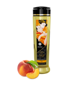 Shunga Erotic Massage Oil - Peach - 8 fl oz / 240 ml