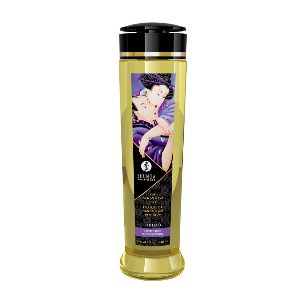 Shunga Erotic Massage Oil - Exotic Fruits - 8 fl oz / 240 ml