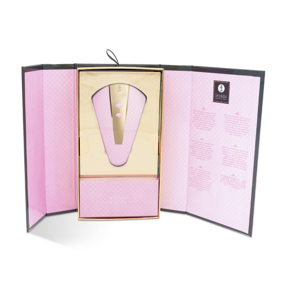 Shunga OBI - Clitorale Stimulator - Lichtroze