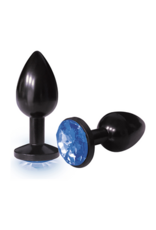 Icon Brands Bejeweled - Stainless Steel Butt Plug with Gem Stone