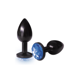 Icon Brands Bejeweled - Stainless Steel Butt Plug with Gem Stone