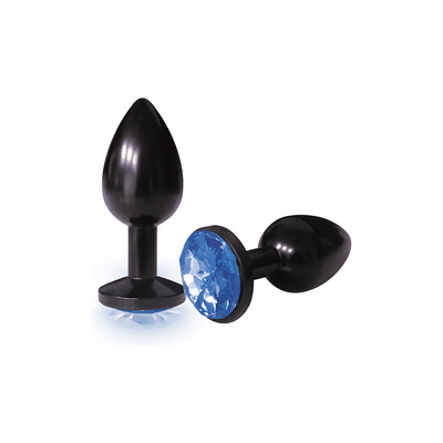 Icon Brands Bejeweled - Stainless Steel Butt Plug with Gem Stone