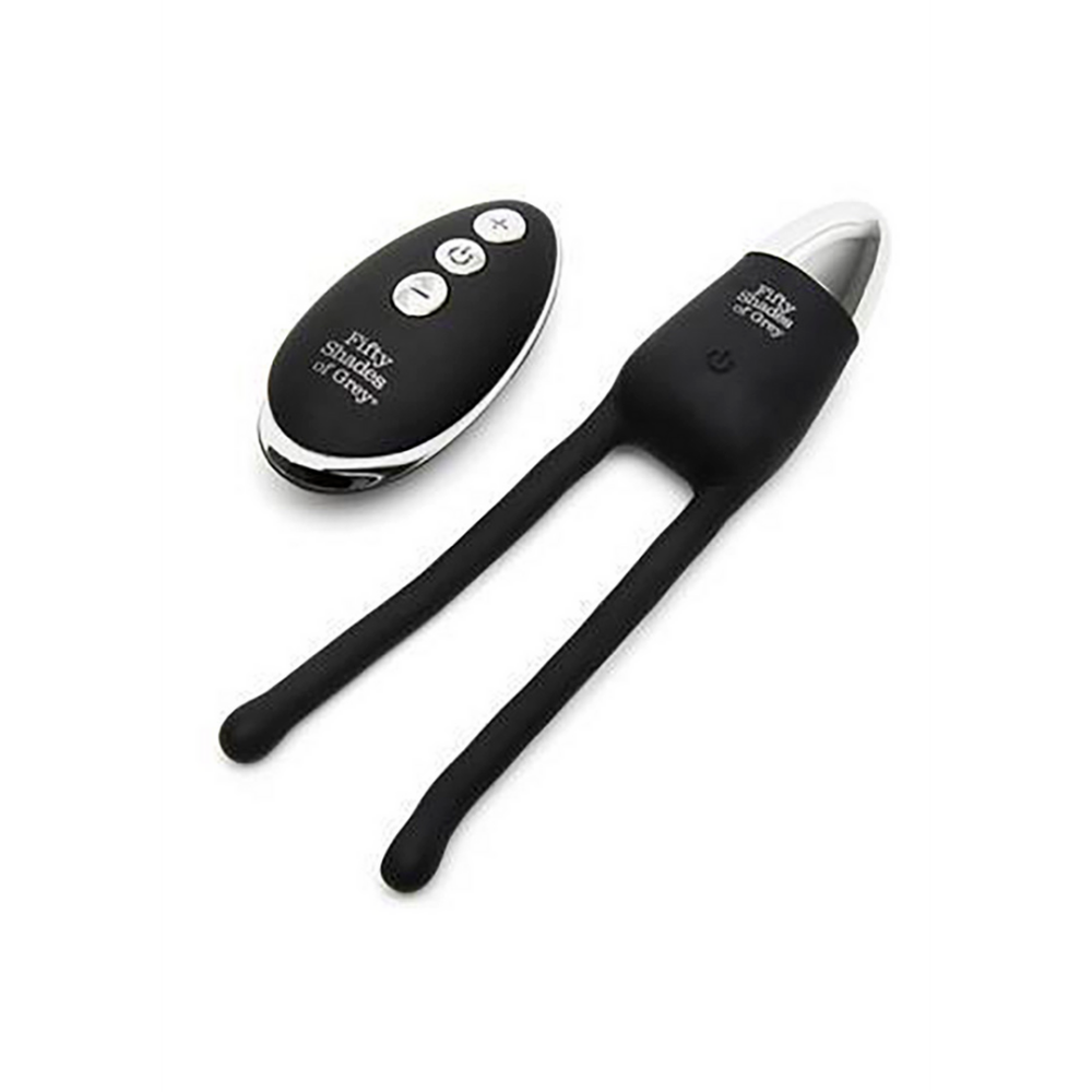 Fifty Shades Of Grey Relentless Vibrations - Couple Vibrator with Remote Control