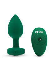 COTR Inc. Emerald - Vibrating Butt Plug - M/L