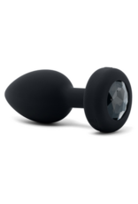 COTR Inc. Black Diamond - Vibrating Butt Plug - M/L