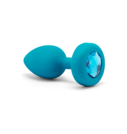 COTR Inc. Aquamarine - Vibrating Butt Plug - S/M