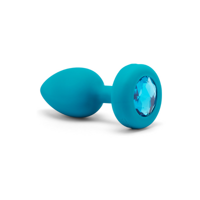 COTR Inc. Aquamarine - Vibrating Butt Plug - S/M