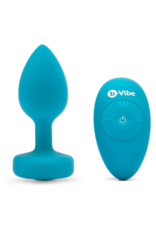 COTR Inc. Aquamarine - Vibrating Butt Plug - S/M