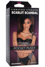 Doc Johnson Scarlit Scandal - ULTRASKYN Pussy Masturbator - Caramel