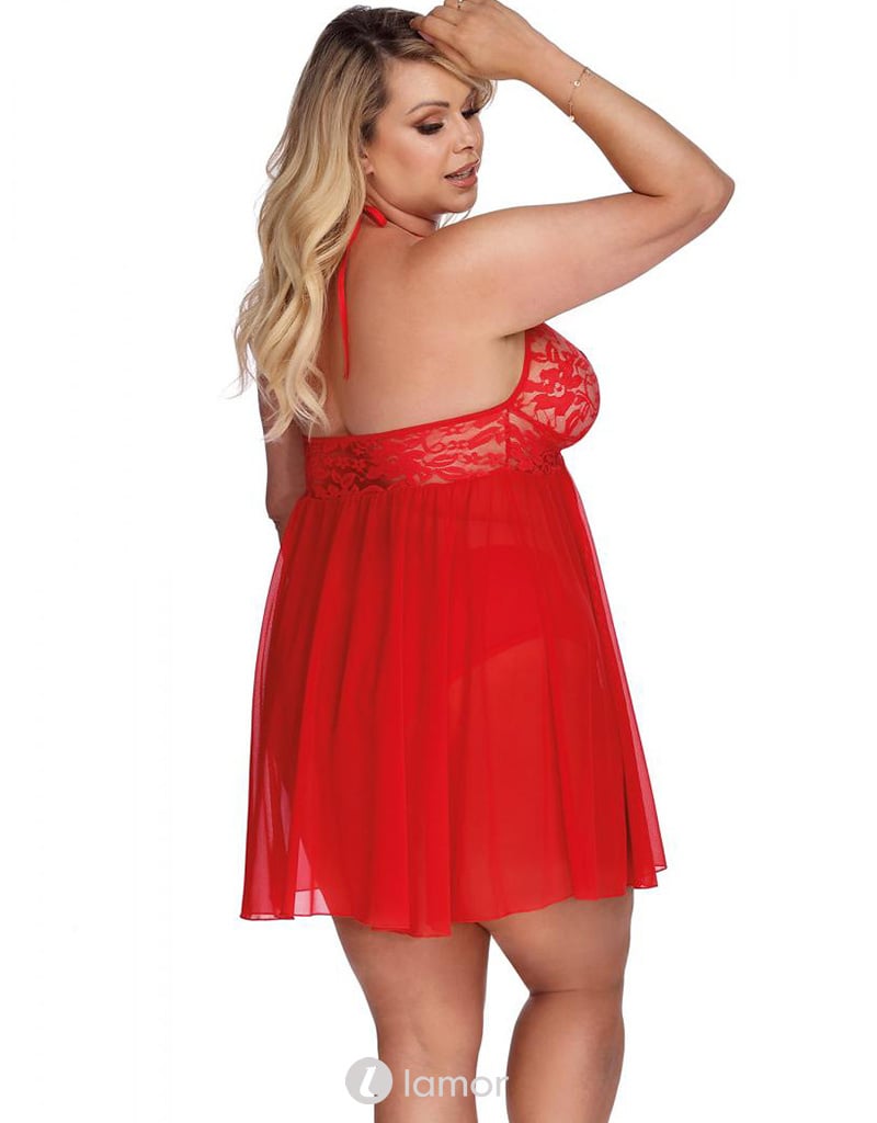 * Anais apparel Sexy Rode Chemise van Anais  Apparel