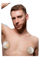 XR Brands Clear Plungers - Silicone Nipple Suckers - L