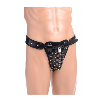 Image of XR Brands STRICT - Safety Net Male Chastity Belt