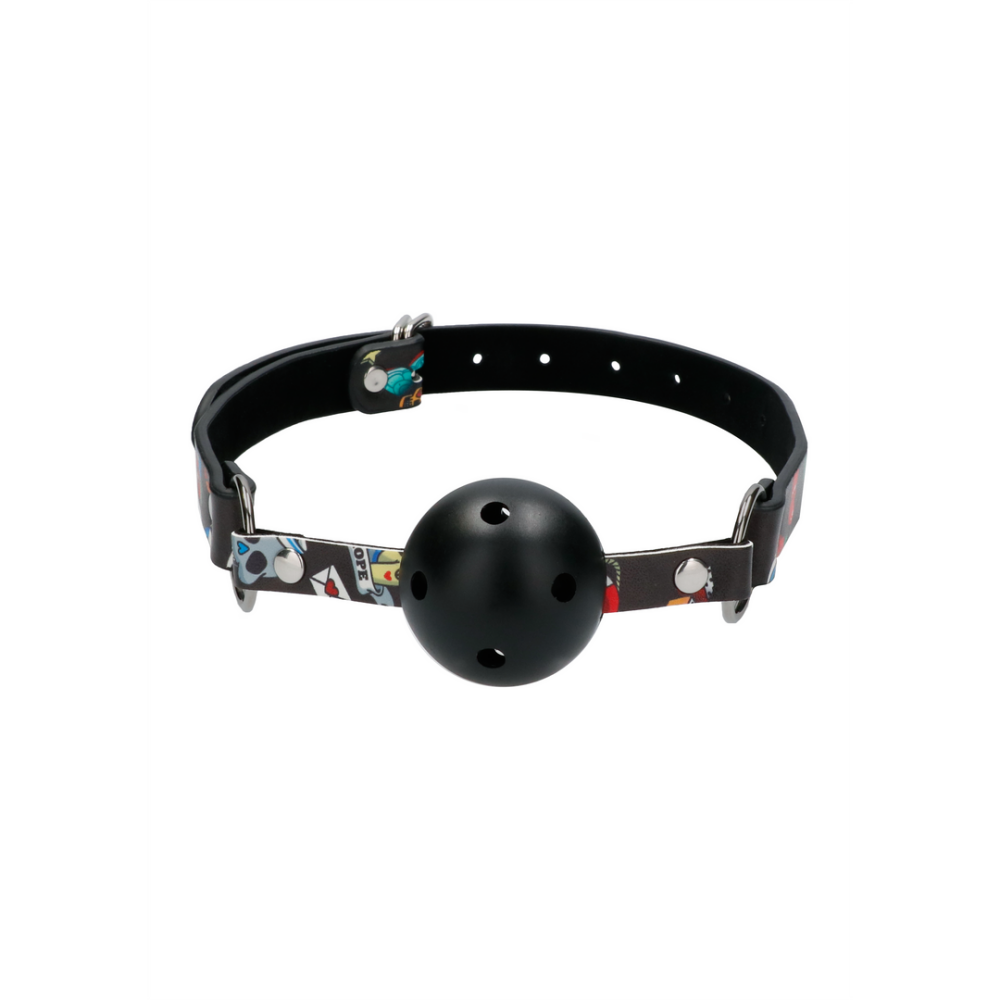 Ouch! by Shots Breathable Ball Gag