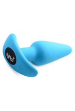XR Brands Vibrating Silicone Butt Plug with Remote Control