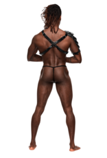 Male Power Aquarius - Imitation Leather Harness - One Size - Black