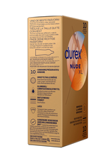 Durex Nude XL - Condoms - 10 Pieces