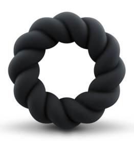 Rocks-Off Twist - Non-Vibrating Cockring - Black