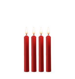 Ouch! by Shots Teasing Wax Candles - 4 Pieces - Red