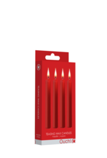 Ouch! by Shots Teasing Wax Candles - 4 Pieces - Red