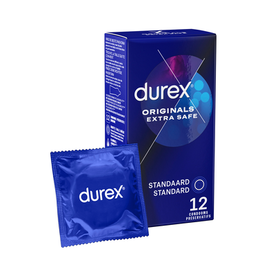 Durex Originals Extra Safe - Condoms - 12 Pieces