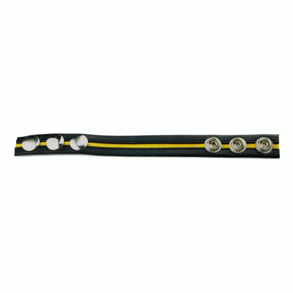 Prowler Red Cock Strap - Black/Yellow