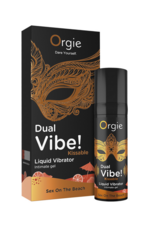 Orgie Dual Vibe! Kissable Liquid Vibrator - Sex On The Beach - 0.5 fl oz / 15 ml