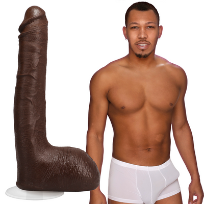 Image of Doc Johnson Ricky Johnson - Realistic ULTRASKYN Dildo - 10 / 25 cm