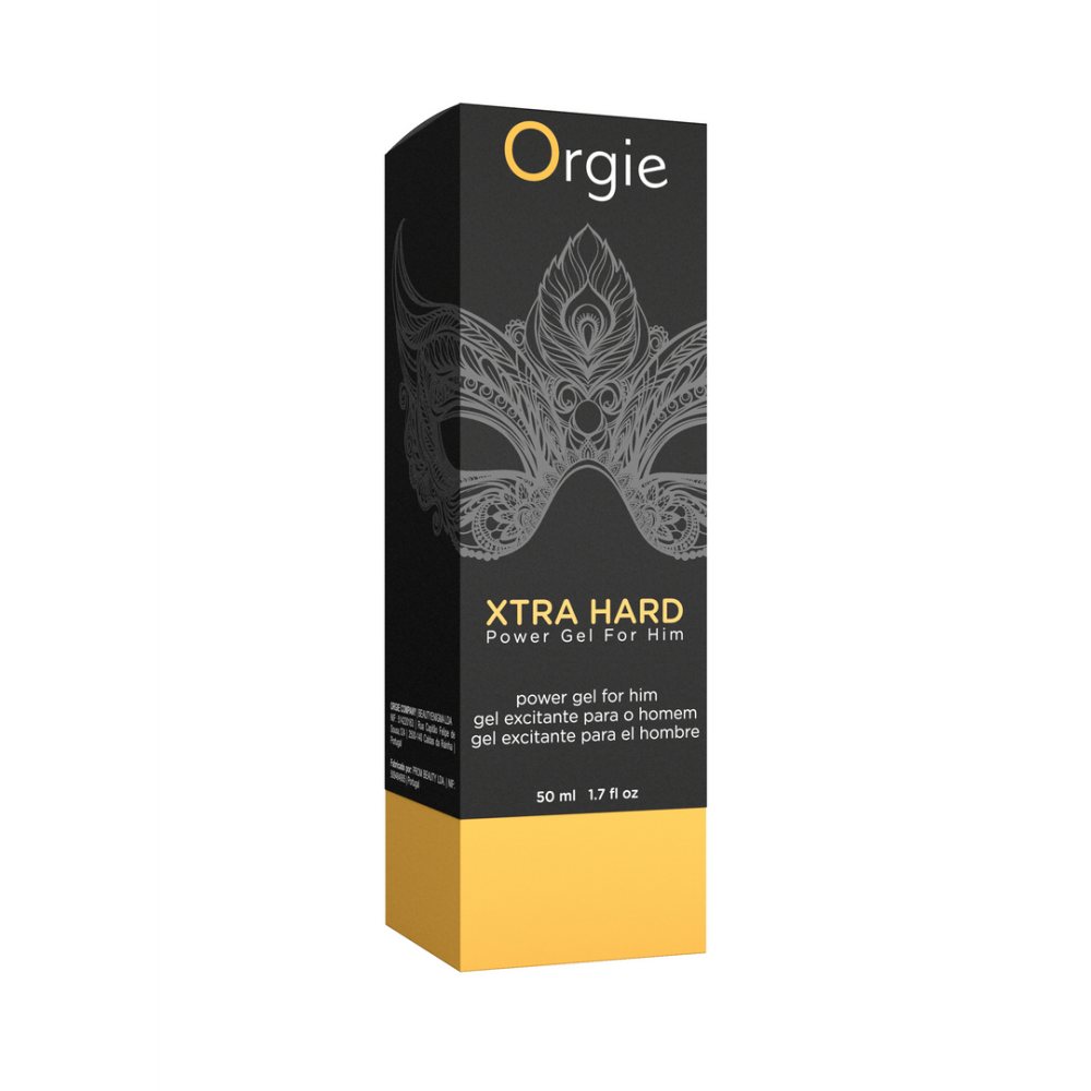 Orgie Xtra Hard Power Gel - Stimulating Gel for Men - 1 fl oz / 30 ml