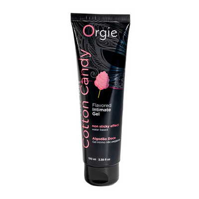 Image of Orgie Lube Tube Cotton Candy - Waterbased Lubricant - 3 fl oz / 100 ml 