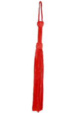 Prowler Red Leather Suede Flogger - Red