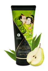 Shunga Kissable Massage Cream - Pear and Exotic Green Tea - 7 floz / 200 ml