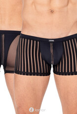 * Look Me Boxershort gemaakt van een mix van ondoorzichtige stof en fijn mesh-materiaal van het merk Look Me