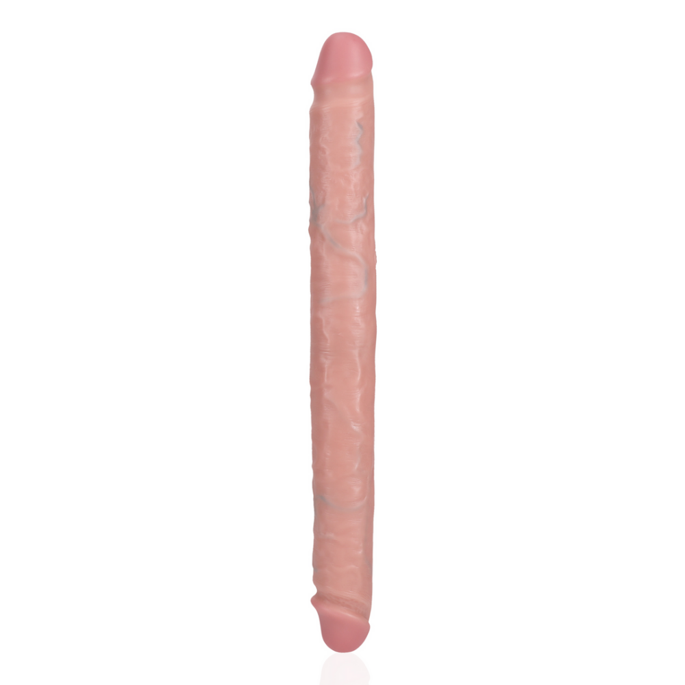 RealRock by Shots Slim Double Ended Dong 14 / 35,6 cm - Flesh