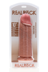 RealRock by Shots Extra Thick Straight without Balls 10 / 25,4 cm - Flesh