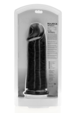 RealRock by Shots Extra Thick Straight without Balls 10 / 25,4 cm - Black