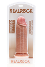 RealRock by Shots Extra Thick Straight without Balls 9 / 23 cm - Flesh