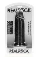 RealRock by Shots Extra Thick Straight without Balls 8 / 20,3 cm - Black