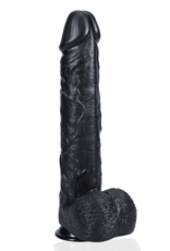 RealRock by Shots Extra Large Straight with Balls 15 / 38 cm - Black