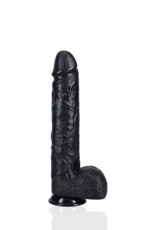 RealRock by Shots Extra Large Straight with Balls 13 / 33 cm - Black