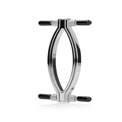 Ouch! by Shots Verstelbare Pussy Clamp - Zilver