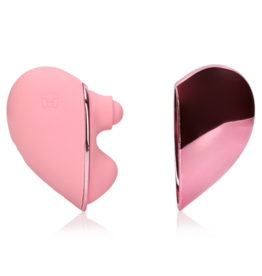 Loveline by Shots Tapping Heart Vibrator - Roze Arabesque