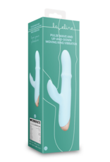 Loveline by Shots Pulse Wave en Op-en-Neer Beweegbare Ring Vibrator - Arctic Blue