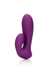 Loveline by Shots Ultra Soft Silicone G-Spot Vibrator - Orchidee Paars