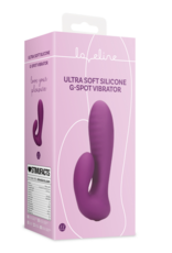 Loveline by Shots Ultra Soft Silicone G-Spot Vibrator - Orchidee Paars