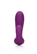 Loveline by Shots Ultra Soft Silicone G-Spot Vibrator - Orchidee Paars