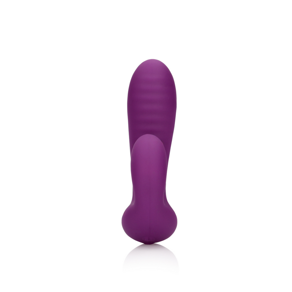 Loveline by Shots Ultra Soft Silicone G-Spot Vibrator - Orchidee Paars